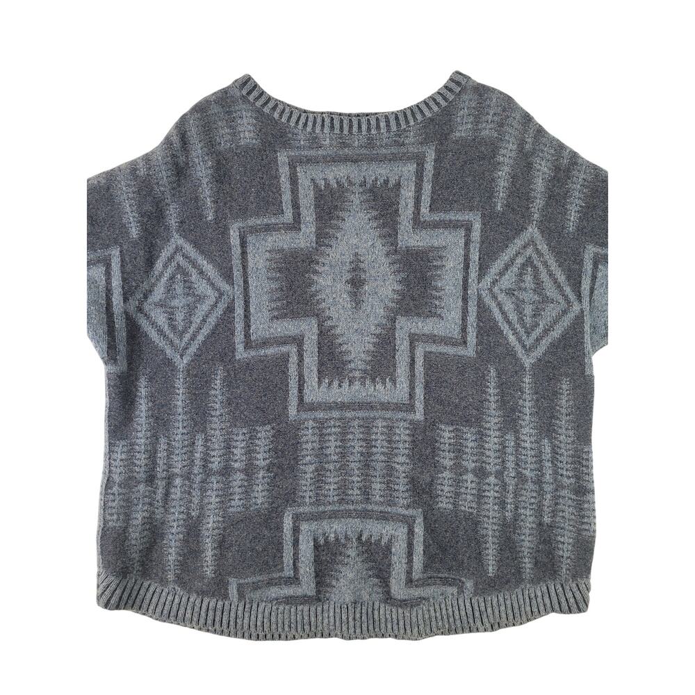 Pendleton Harding Graphic Wool Pullover Oversized… - image 4